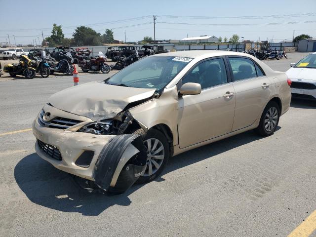  TOYOTA COROLLA 2013 Gold