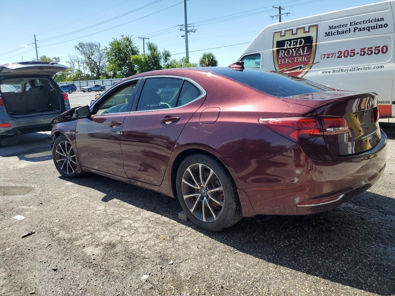 2015 Acura Tlx Tech VIN: 19UUB2F55FA001739 Lot: 66255075