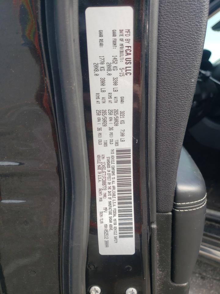 2015 Dodge Durango Citadel VIN: 1C4SDJET1FC888772 Lot: 65001775