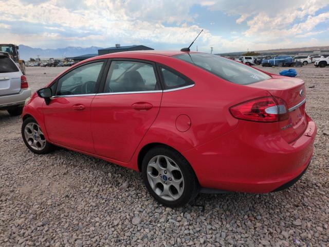  FORD FIESTA 2013 Red