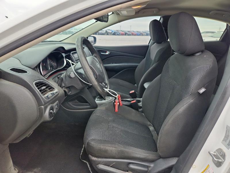  DODGE DART 2015 White