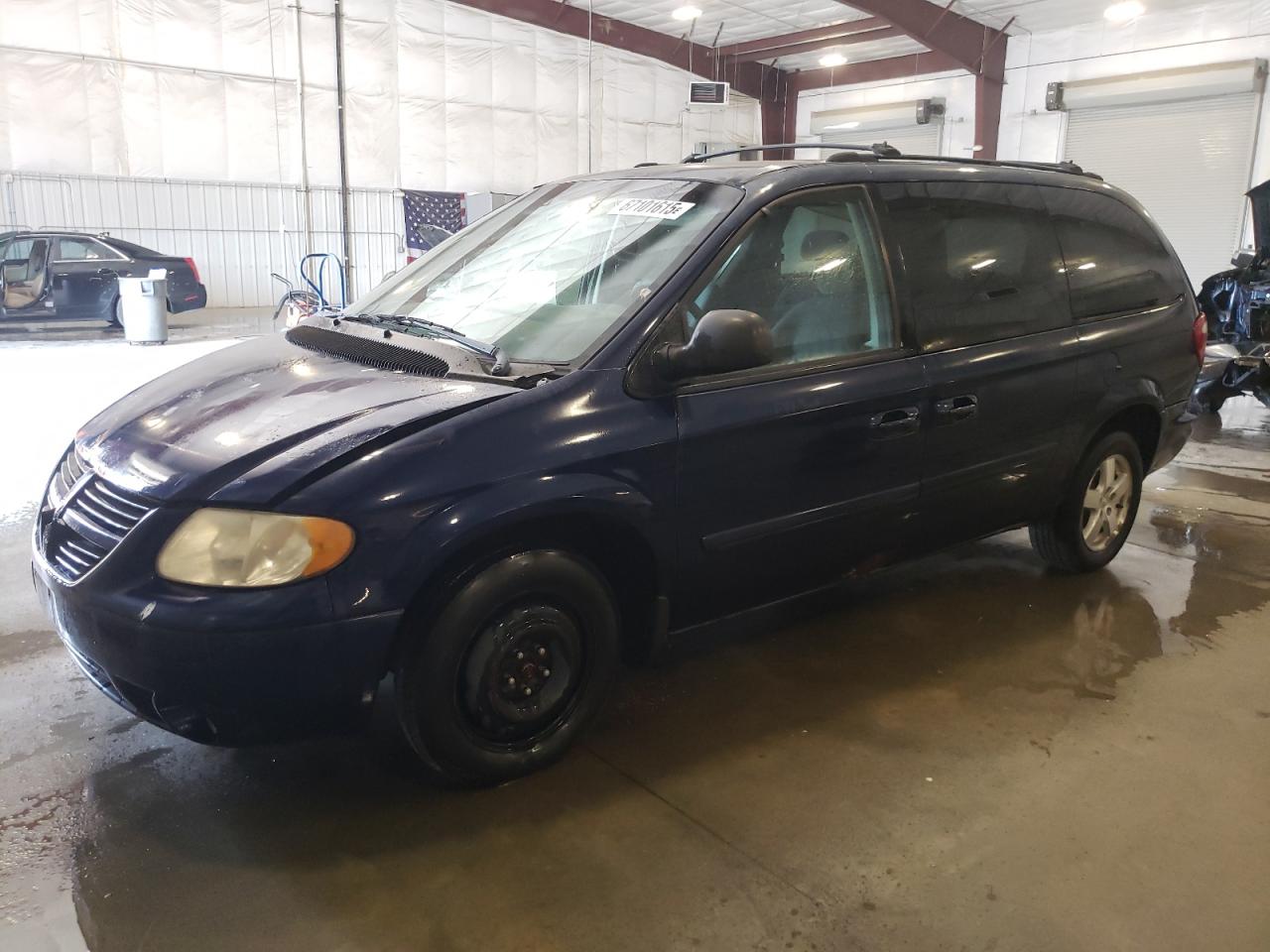 2005 Dodge Grand Caravan Sxt blue null gas 2D4GP44L25R186422 photo #1