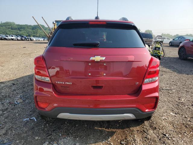  CHEVROLET TRAX 2018 Czerwony
