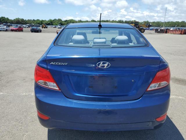  HYUNDAI ACCENT 2015 Granatowy