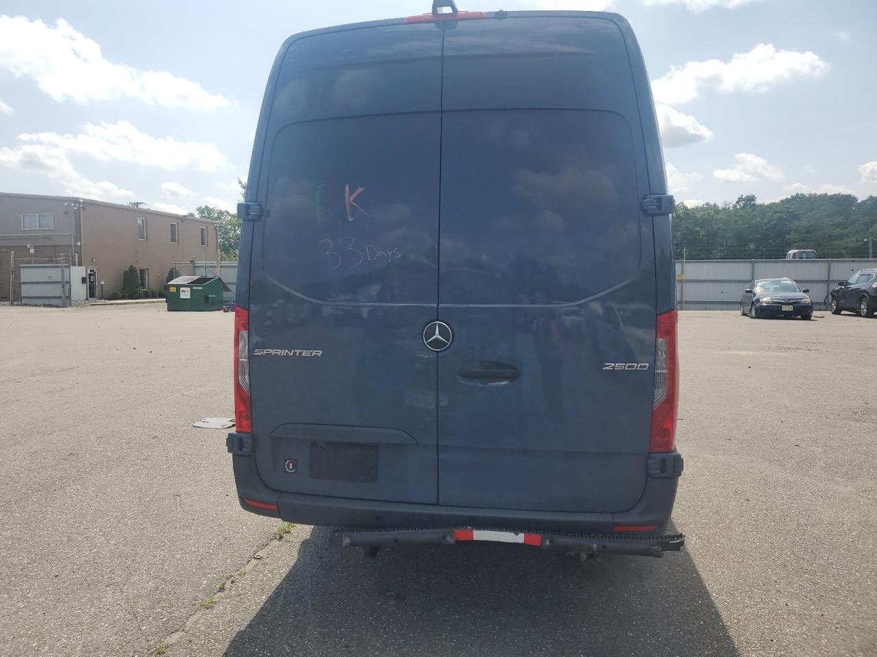 2019 Mercedes-Benz Sprinter 2500/3500 VIN: WD4PF1CD7KT012395 Lot: 64953135