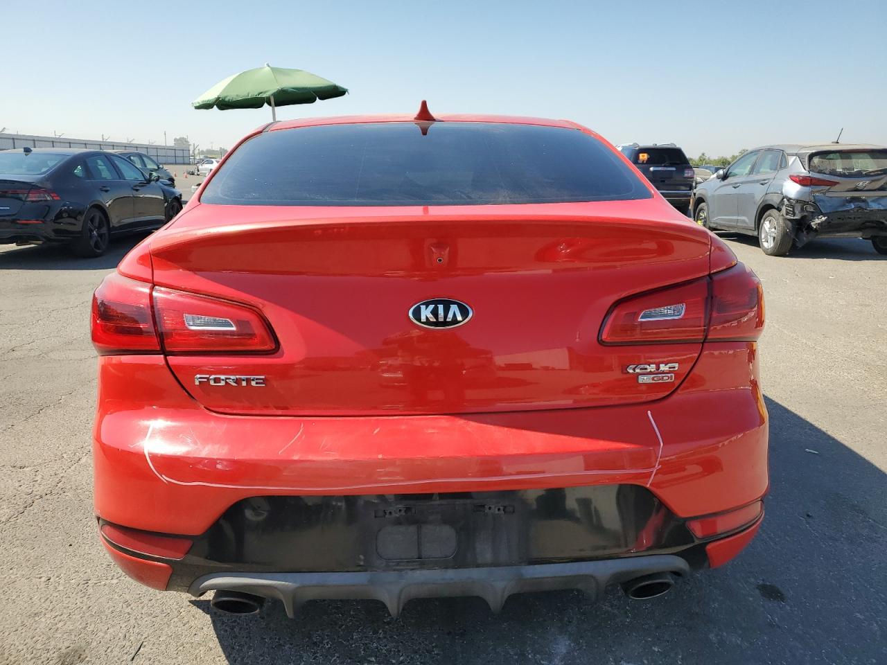 2016 Kia Forte Sx VIN: KNAFZ6A31G5620961 Lot: 64211765
