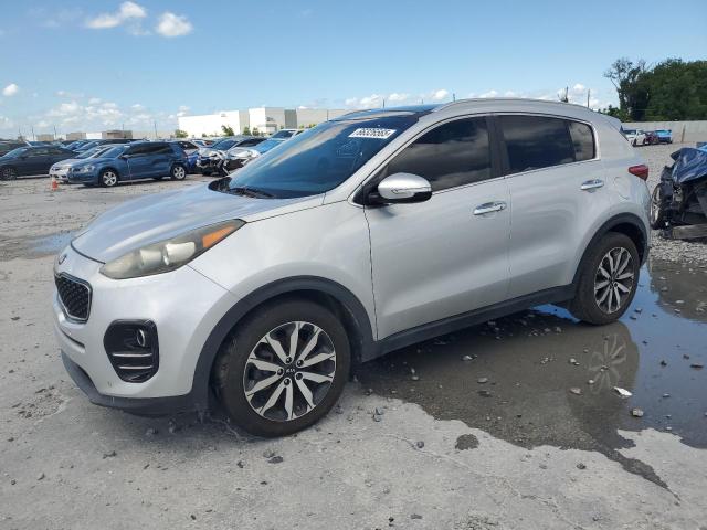 Паркетники KIA SPORTAGE 2017 Серебристый