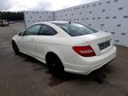 2012 MERCEDES BENZ C180 for sale at Copart WHITBURN