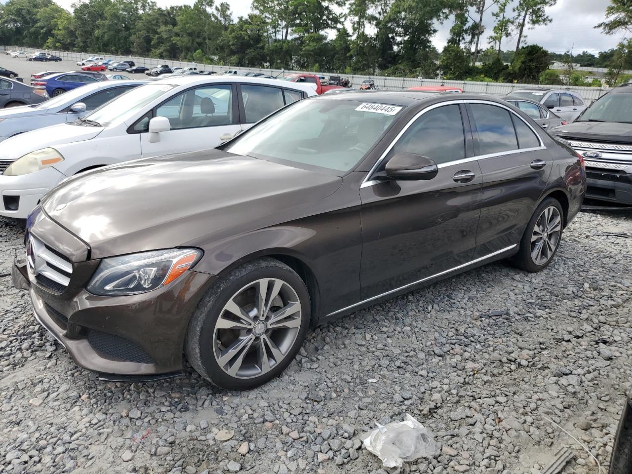2016 Mercedes-Benz C 300 brown null gas 55SWF4JB1GU114650 photo #1