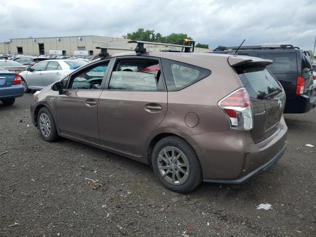  TOYOTA PRIUS 2016 Brown