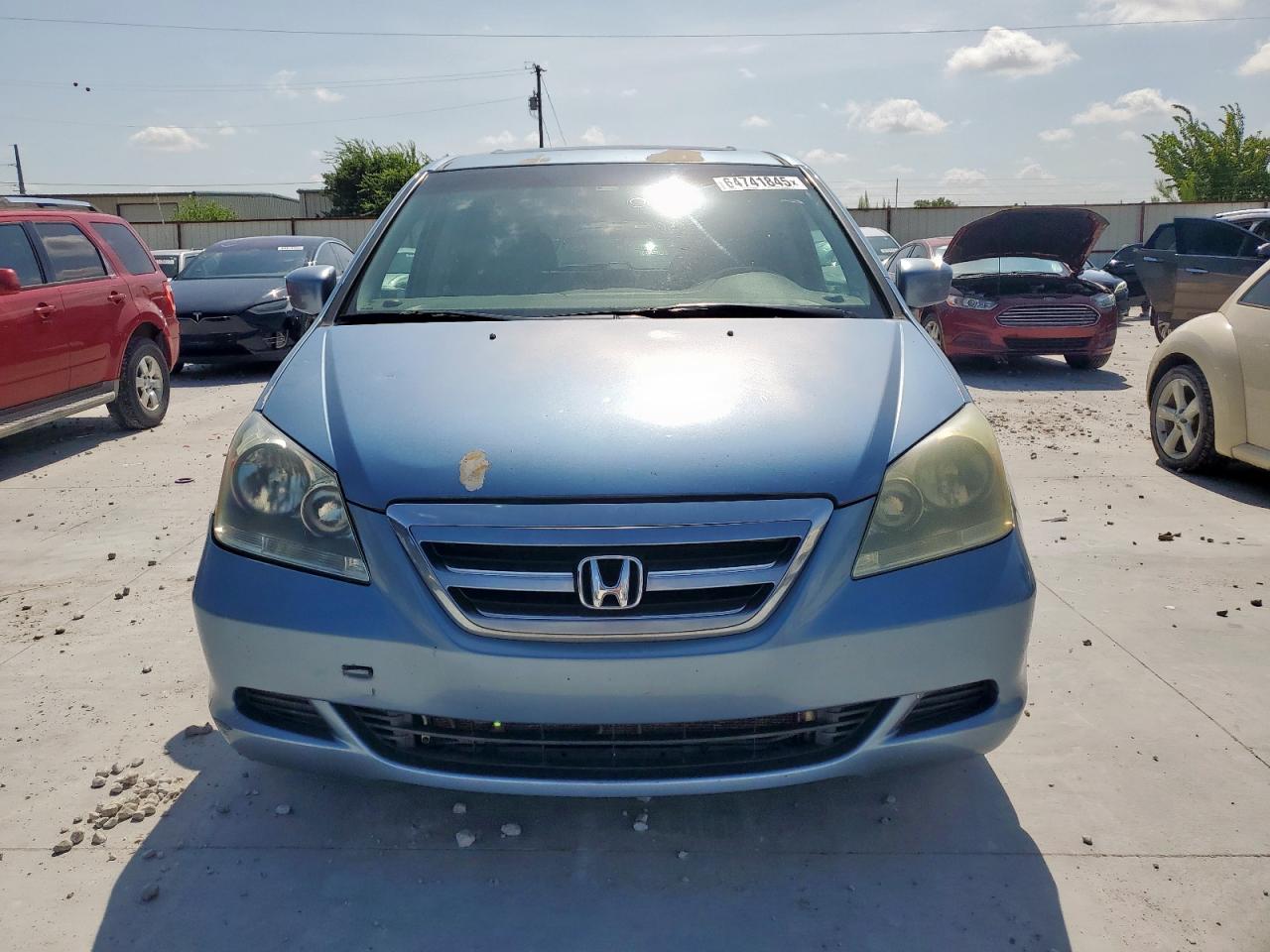 2007 Honda Odyssey Exl VIN: 5FNRL38767B003465 Lot: 64741845