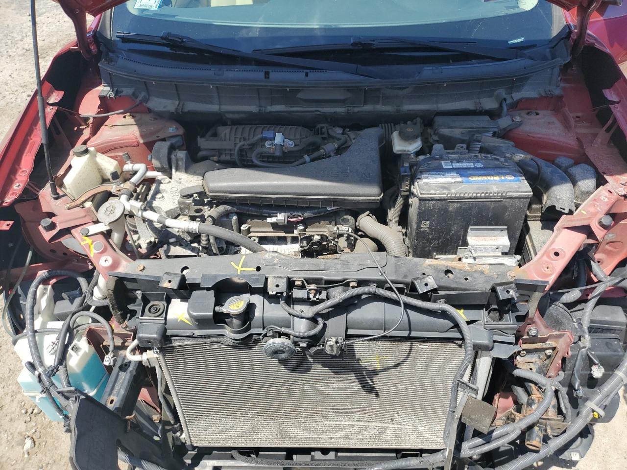2014 Nissan Rogue S VIN: 5N1AT2MVXEC754215 Lot: 65067435