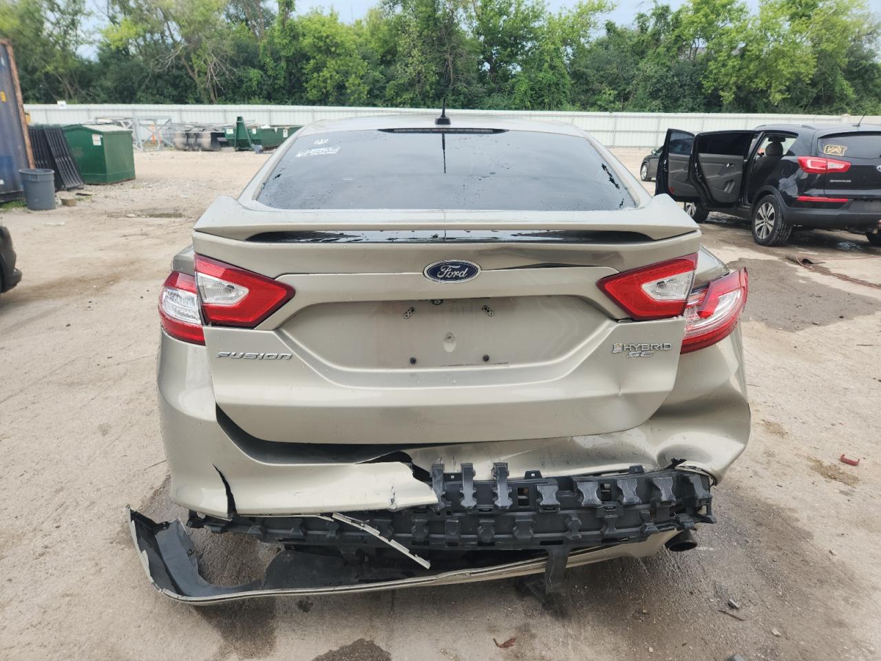 2015 Ford Fusion Se Hybrid VIN: 3FA6P0LU2FR257518 Lot: 65371465