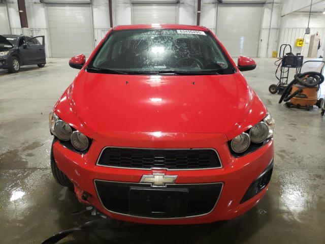  CHEVROLET SONIC 2014 Red