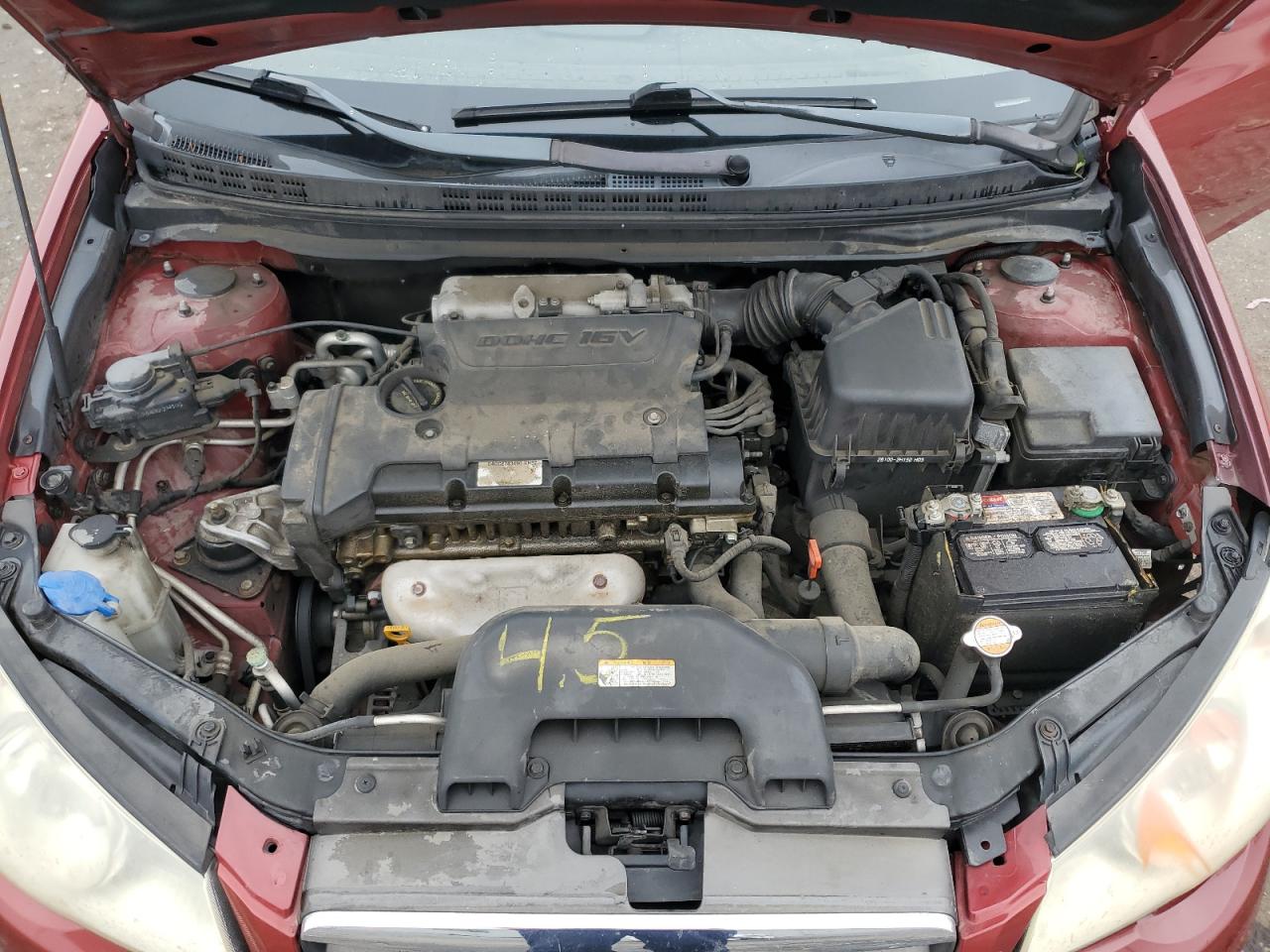 KMHDU46D08U515040 2008 Hyundai Elantra Gls