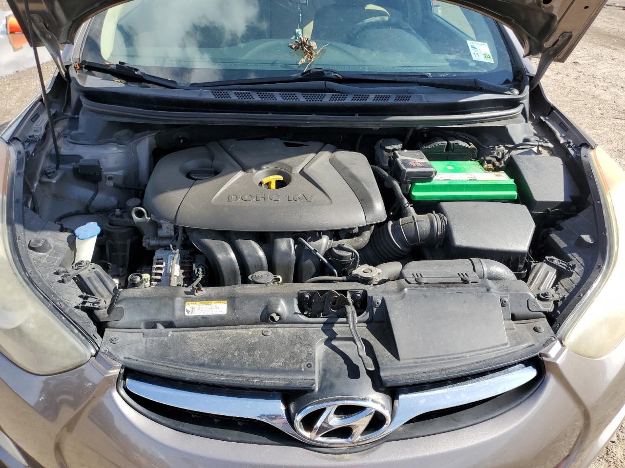 2012 Hyundai Elantra Gls VIN: 5NPDH4AE1CH127410 Lot: 65280155