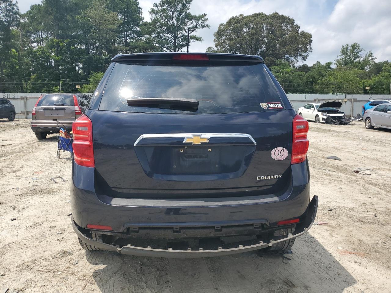 2016 Chevrolet Equinox Ls VIN: 2GNALBEKXG1135428 Lot: 64278625