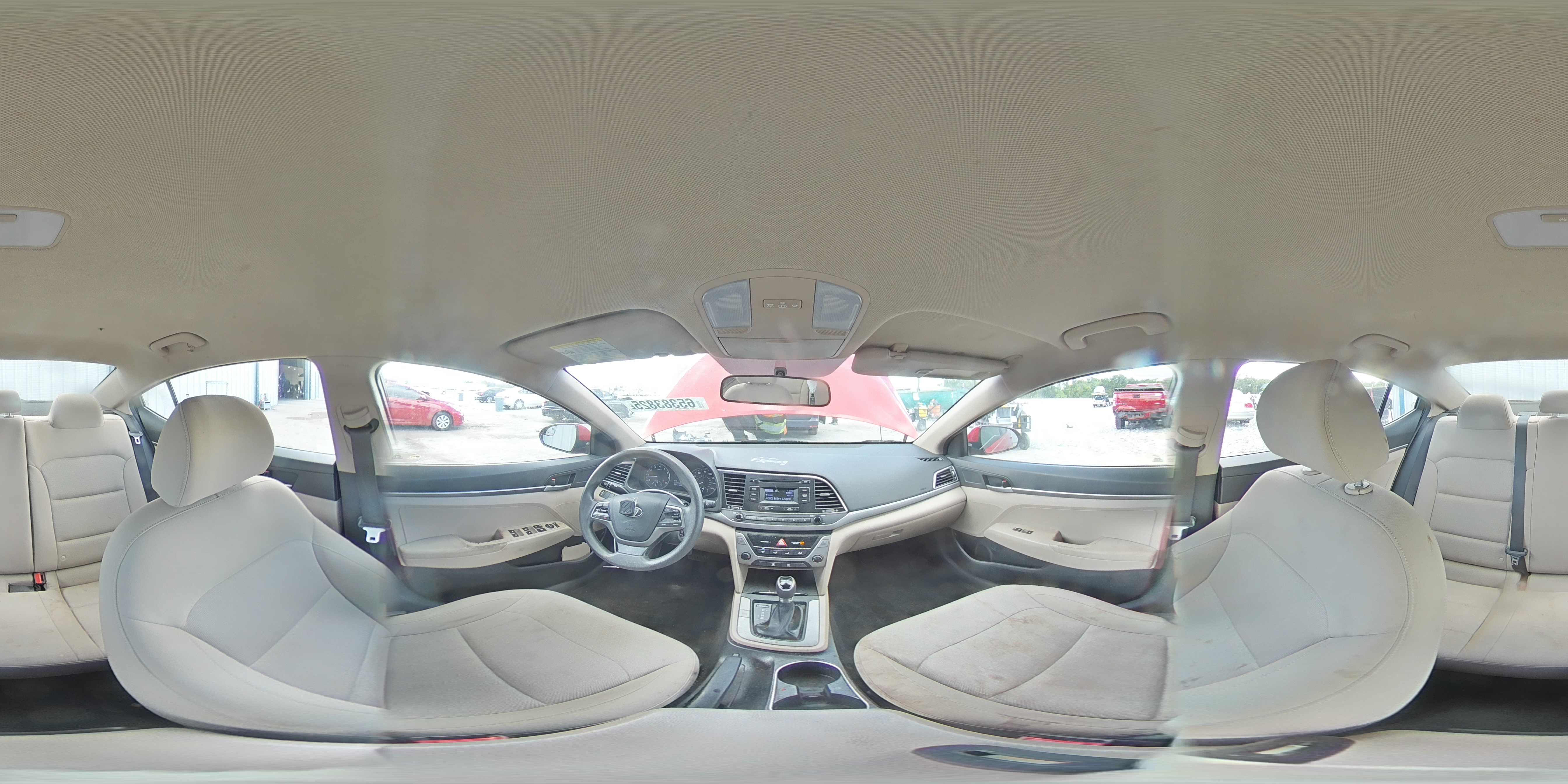 2017 Hyundai Elantra Se VIN: KMHD74LF6HU397251 Lot: 65383825