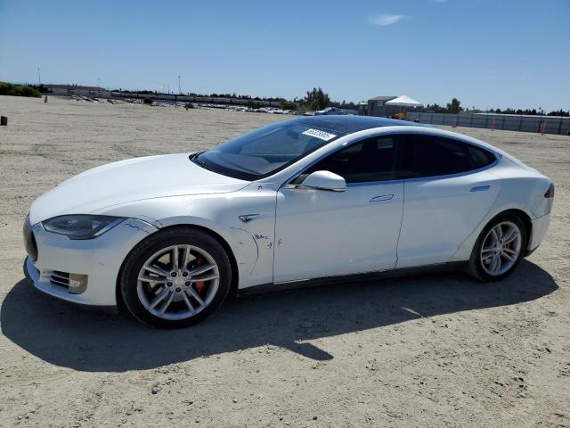 Hatchbacks TESLA MODEL S 2012 Biały