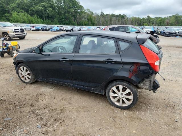 Hatchbacks HYUNDAI ACCENT 2013 Czarny
