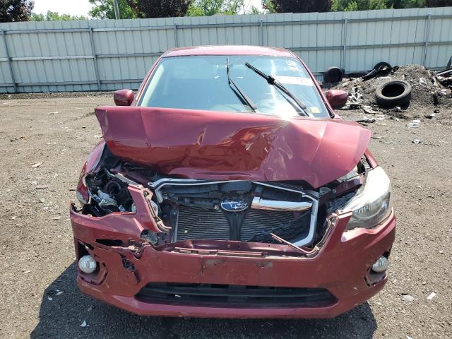  SUBARU IMPREZA 2013 Czerwony