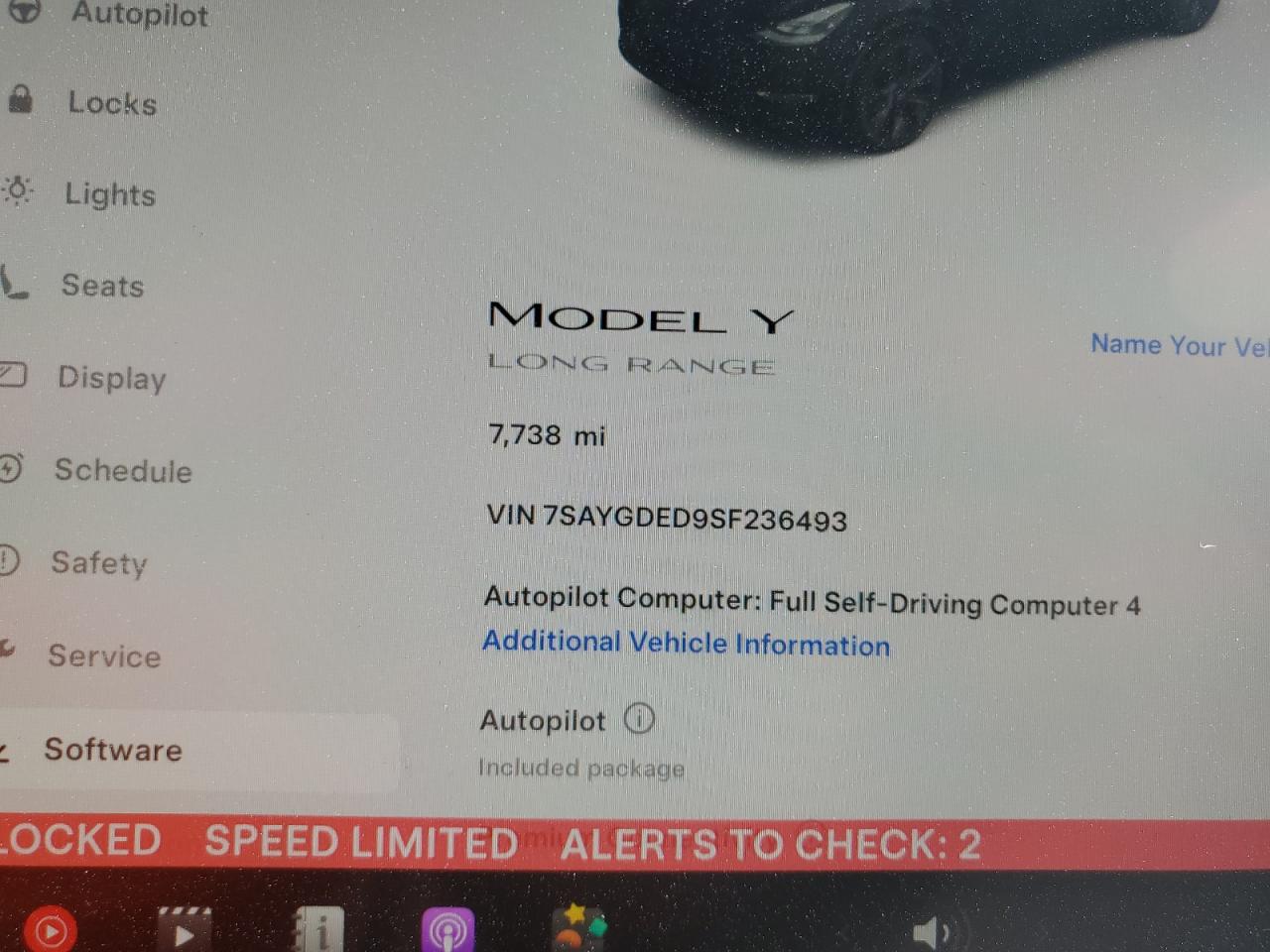 2025 Tesla Model Y VIN: 7SAYGDED9SF236493 Lot: 64231035