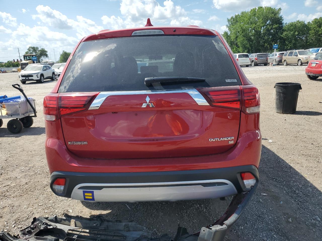 2019 Mitsubishi Outlander Se VIN: JA4AZ3A37KZ049645 Lot: 63294975
