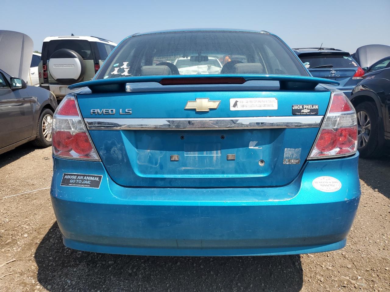2008 Chevrolet Aveo Base VIN: KL1TD56678B212119 Lot: 61860035