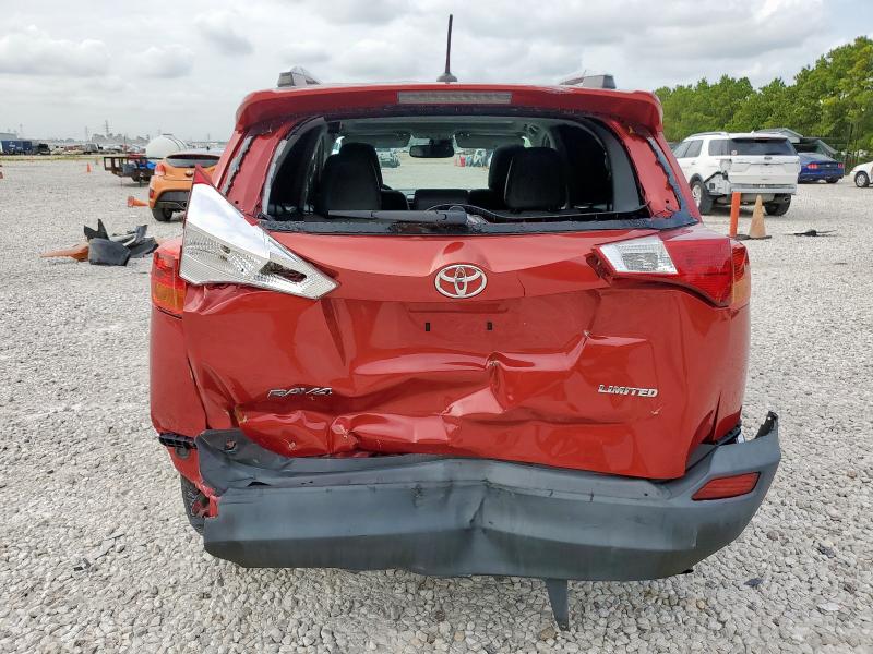  TOYOTA RAV4 2015 Czerwony