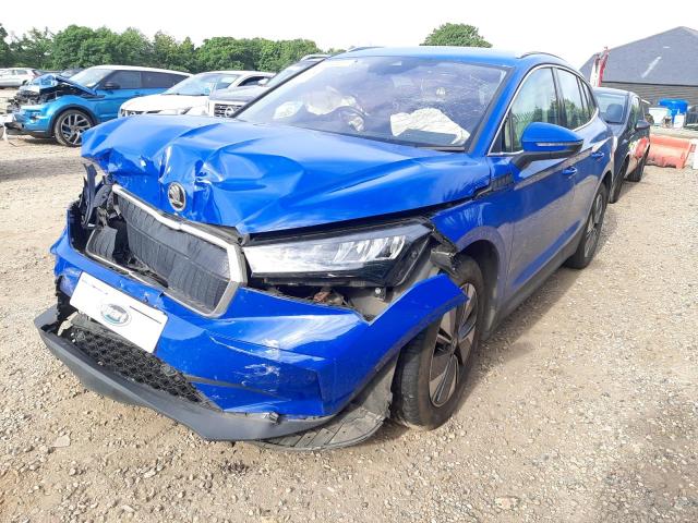 2021 SKODA ENYAQ 150KW 80 ECOSUITE 82KWH 5DR AUTO for sale at Copart COLCHESTER