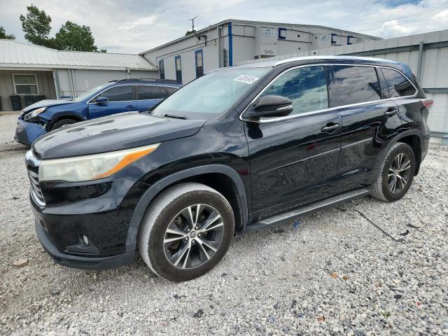  TOYOTA HIGHLANDER 2016 Черный