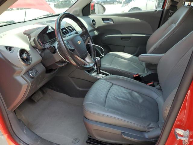  CHEVROLET SONIC 2015 Red