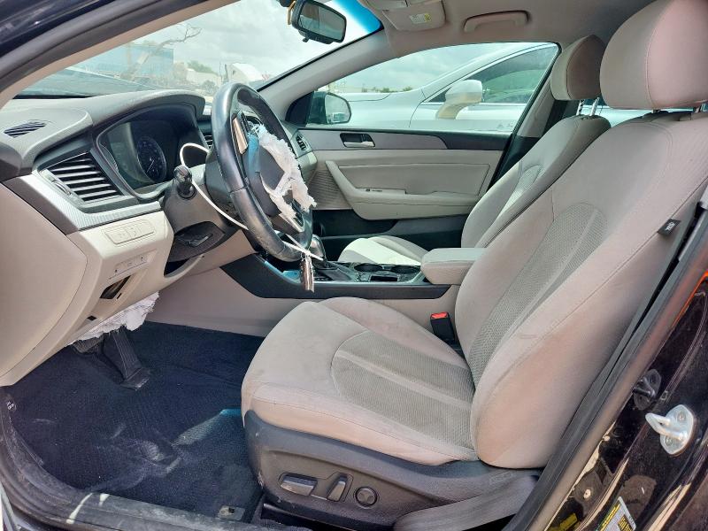  HYUNDAI SONATA 2018 Чорний