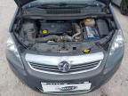 2013 VAUXHALL ZAFIRA DES for sale at Copart BRISTOL