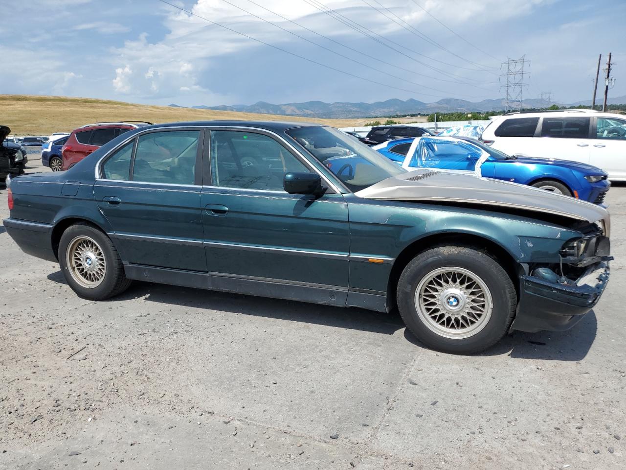 1998 BMW 740 I Automatic VIN: WBAGF8325WDL51588 Lot: 66292195