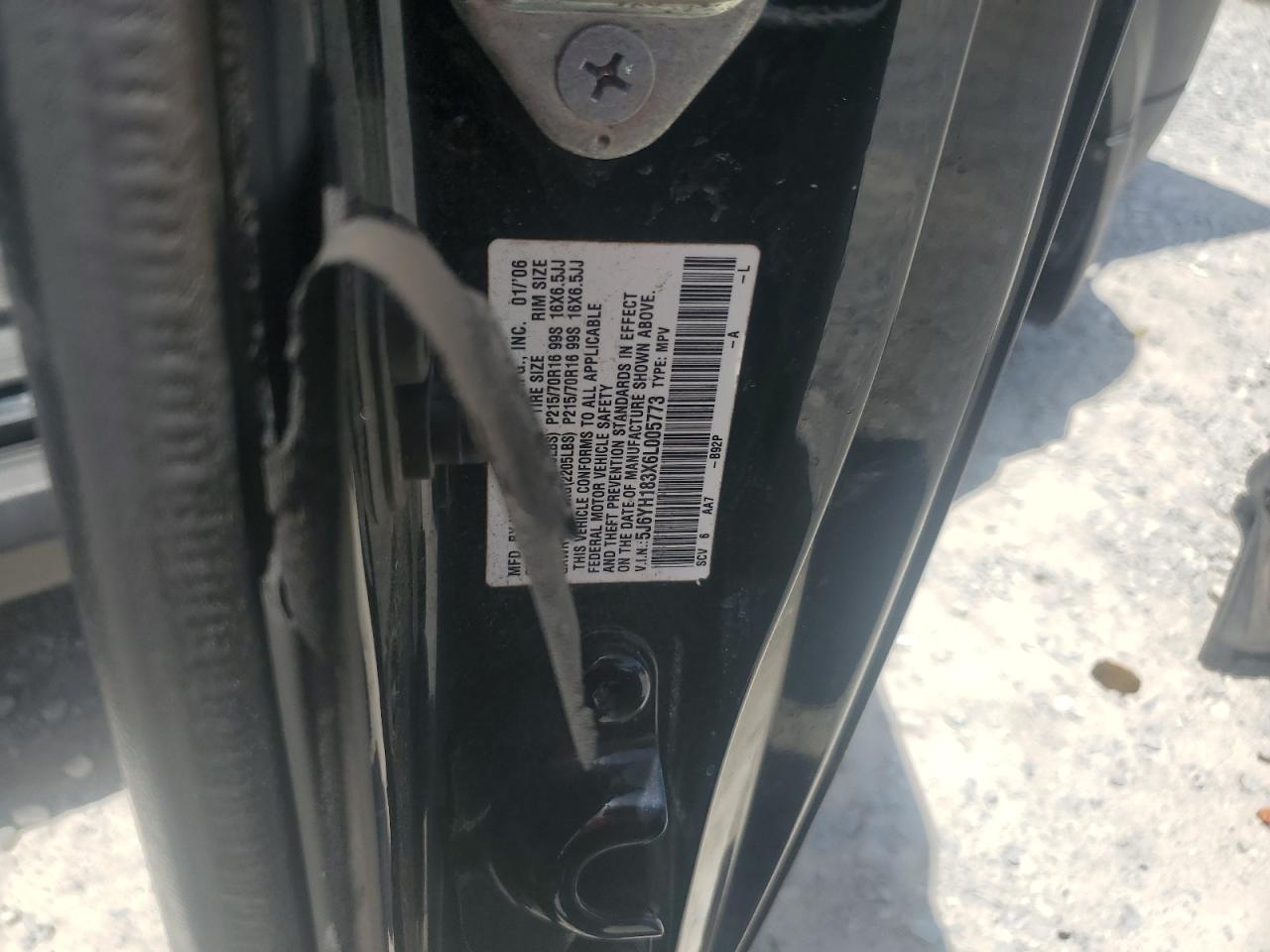 2006 Honda Element Lx VIN: 5J6YH183X6L005773 Lot: 66480755