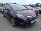 2013 VAUXHALL ZAFIRA TOU for sale at Copart WOLVERHAMPTON