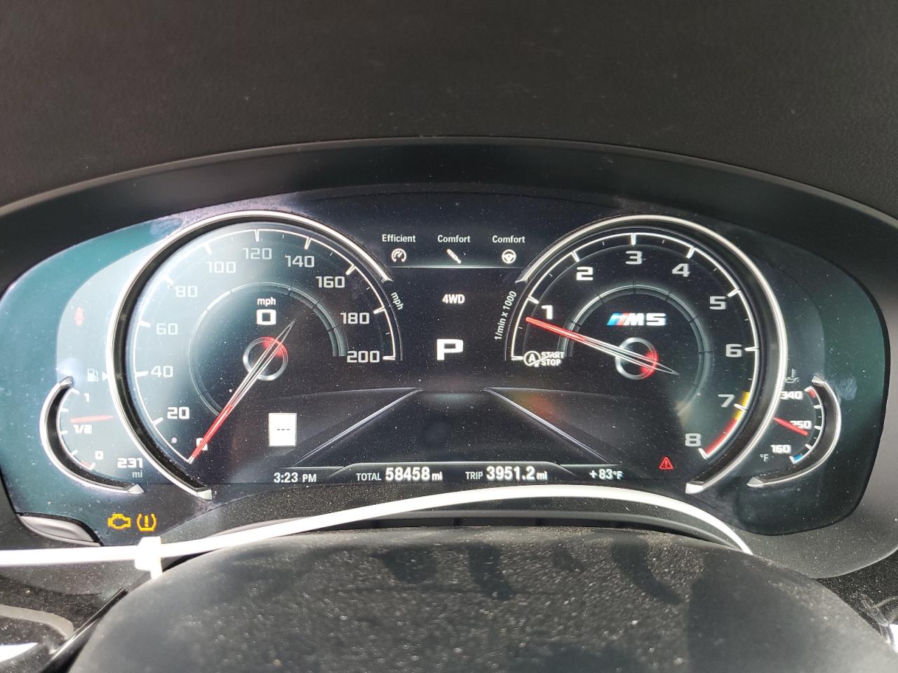 2019 BMW M5 VIN: WBSJF0C58KB285895 Lot: 66127735