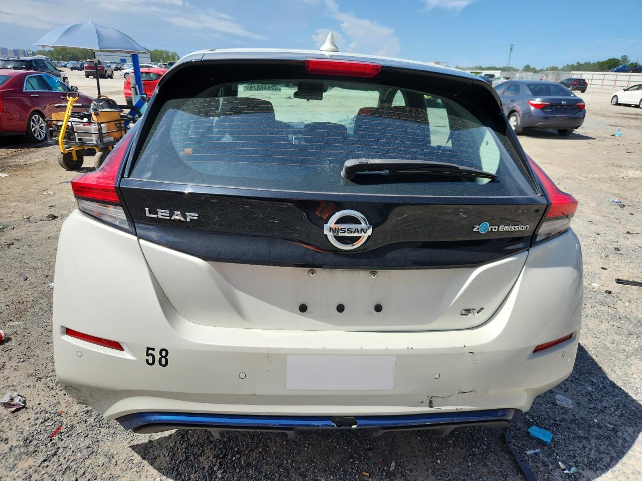 2020 Nissan Leaf Sv VIN: 1N4AZ1CPXLC304972 Lot: 62846875
