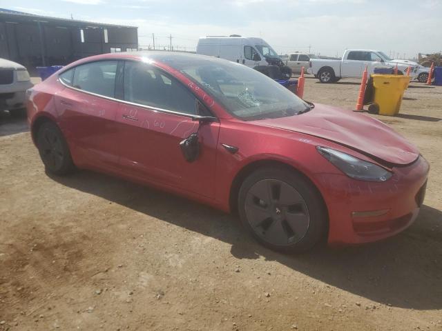  TESLA MODEL 3 2022 Czerwony