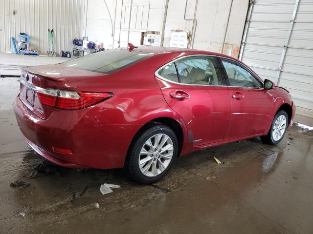  LEXUS ES300 2013 Czerwony
