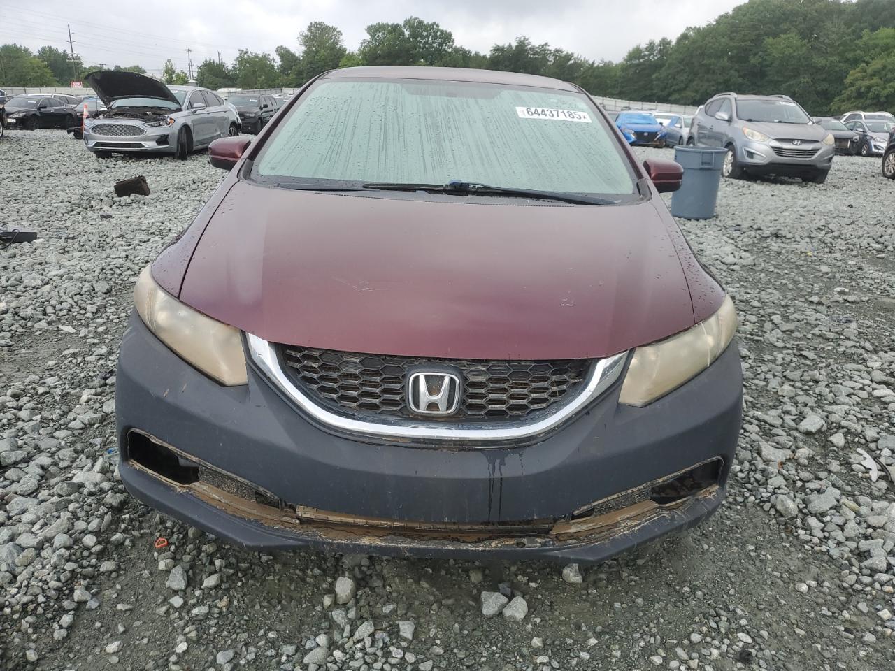 2014 Honda Civic Lx VIN: 2HGFB2E53EH545750 Lot: 64437185