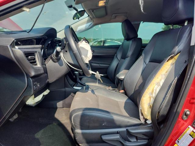  TOYOTA COROLLA 2015 Red