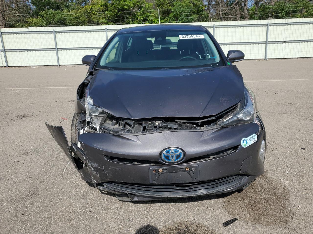 JTDKARFU7H3544932 TOYOTA PRIUS 2017
