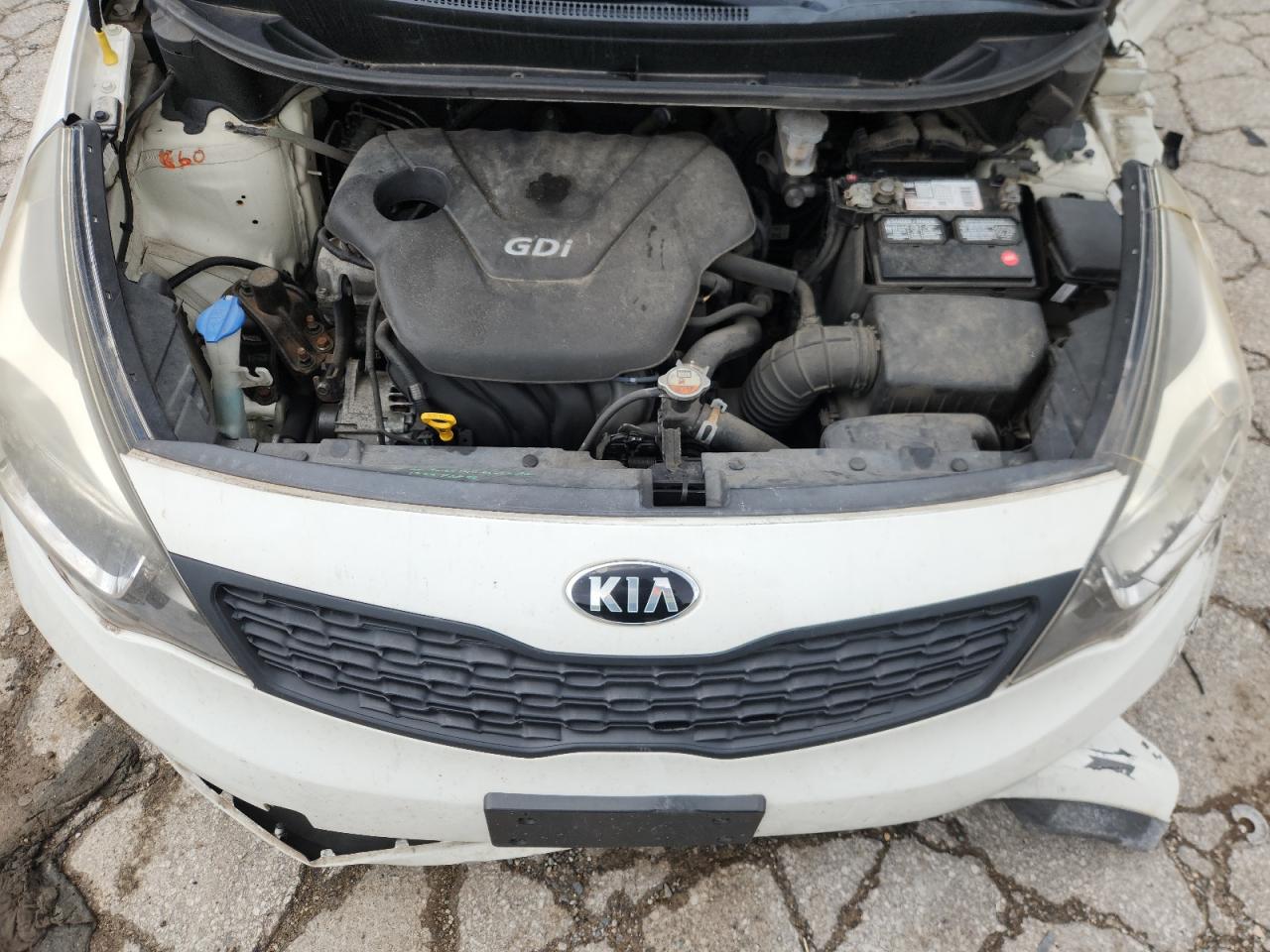 2015 Kia Rio Lx VIN: KNADM4A35F6487303 Lot: 62263005