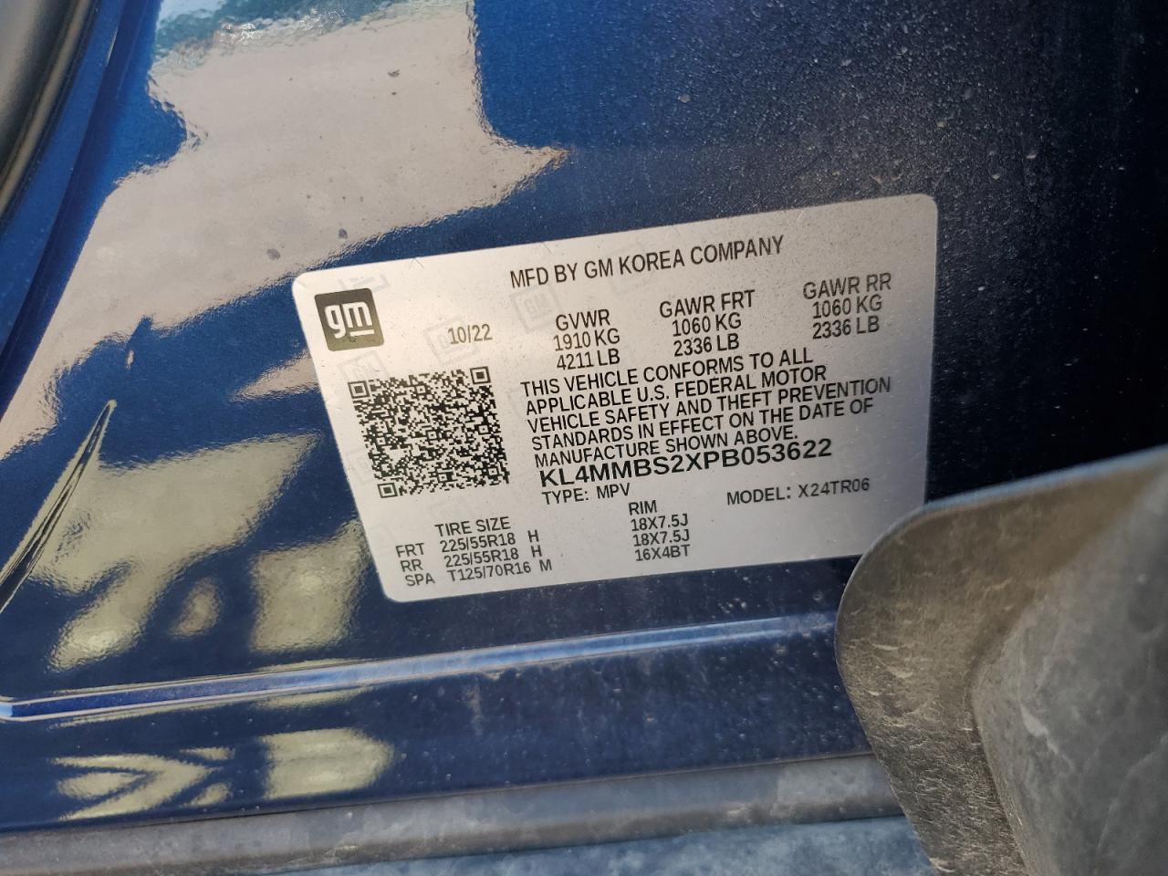 2023 Buick Encore Gx Preferred VIN: KL4MMBS2XPB053622 Lot: 63482225