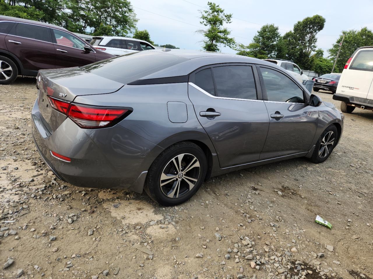 2020 Nissan Sentra Sv silver null gas 3N1AB8CV1LY309509 photo #4