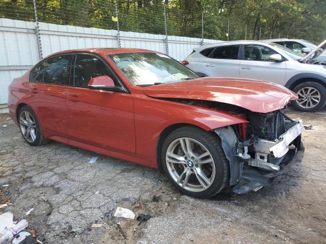  BMW 3 SERIES 2018 Czerwony