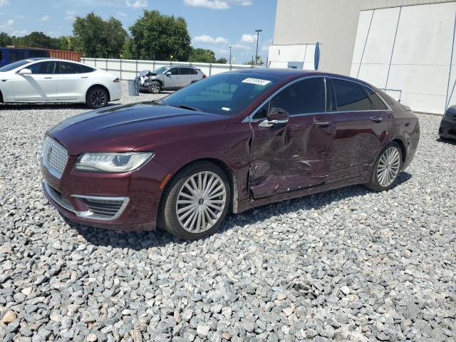  LINCOLN MKZ 2017 Burgundy