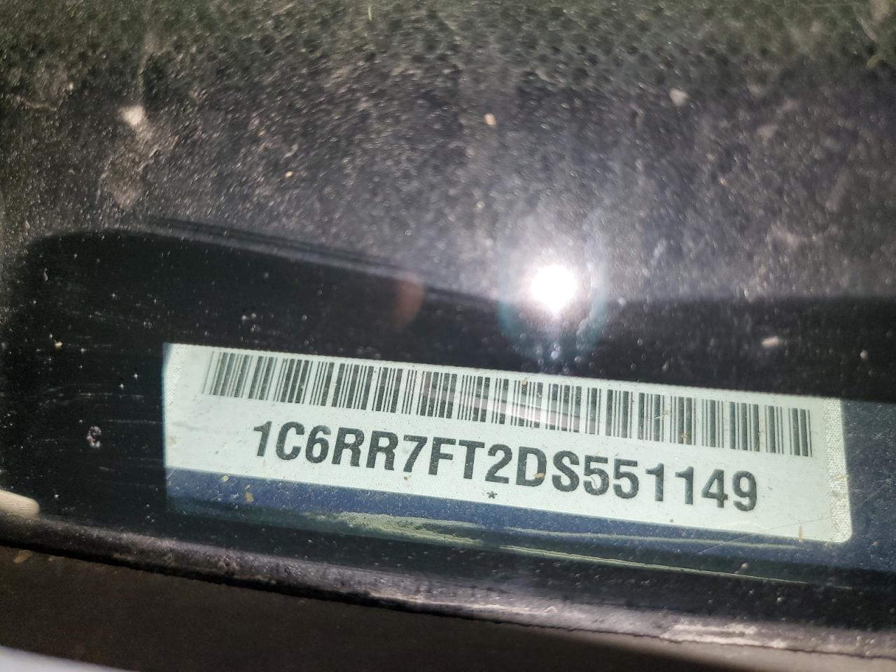 1c6rr7ft2ds551149 1C6RR7FT2DS551149 2013 Ram 1500 St